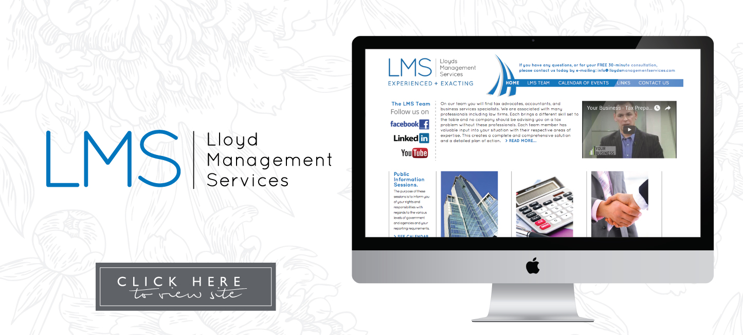 LMS - branding, graphic design, website design